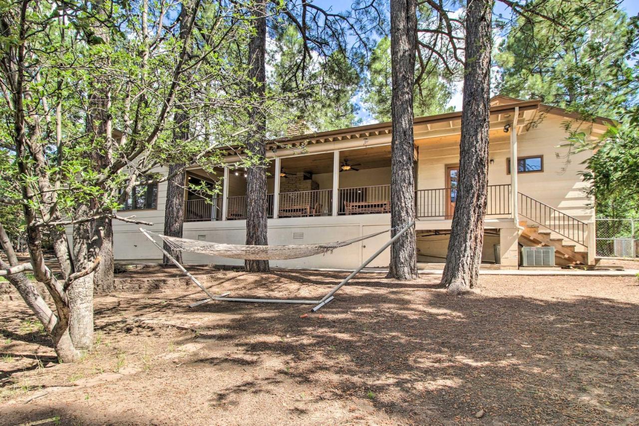 Beautiful Creekside Cabin Secret Game Room! Pinetop-Lakeside Exterior foto