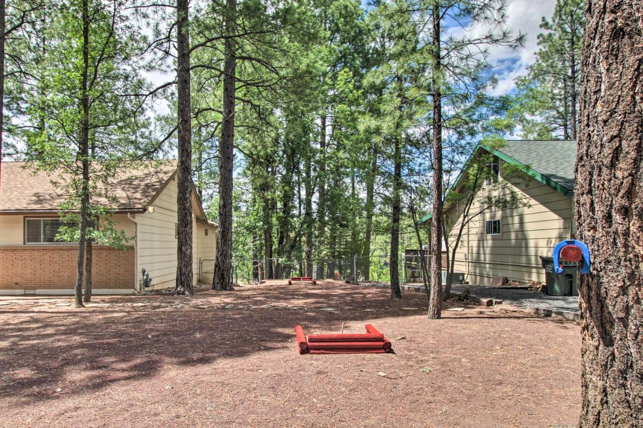 Beautiful Creekside Cabin Secret Game Room! Pinetop-Lakeside Exterior foto